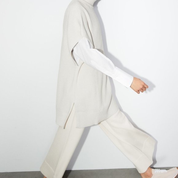 Zara Pants - Zara WIDE LEG KNIT PANTS